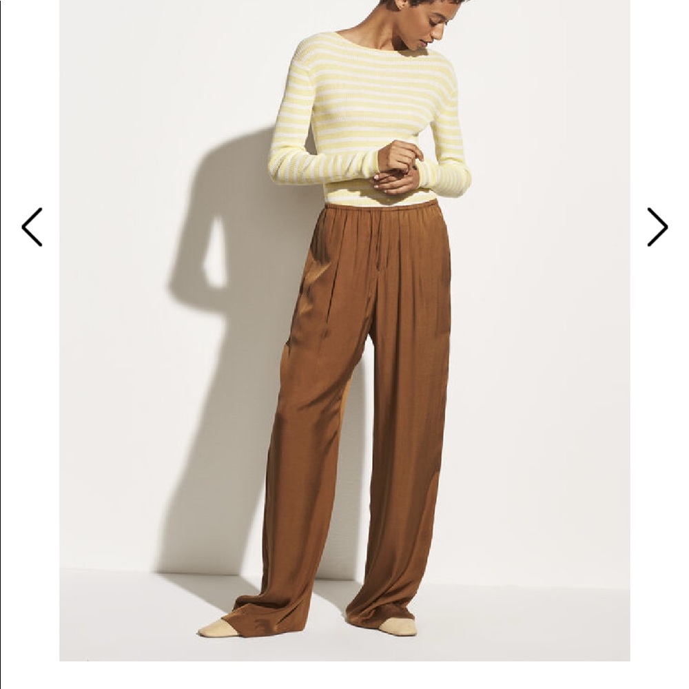 VINCE SILKY PULL ON PANT -NEW WITH TAGS